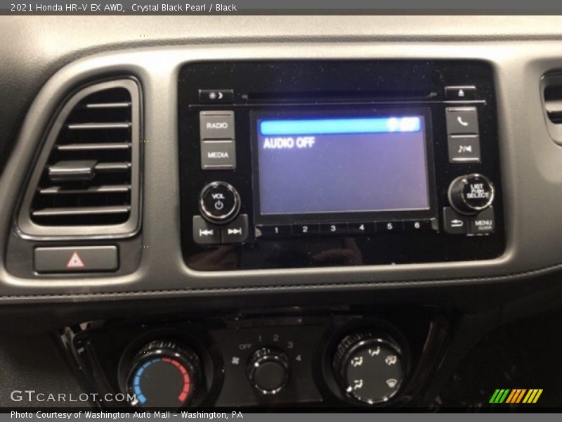 Crystal Black Pearl / Black 2021 Honda HR-V EX AWD
