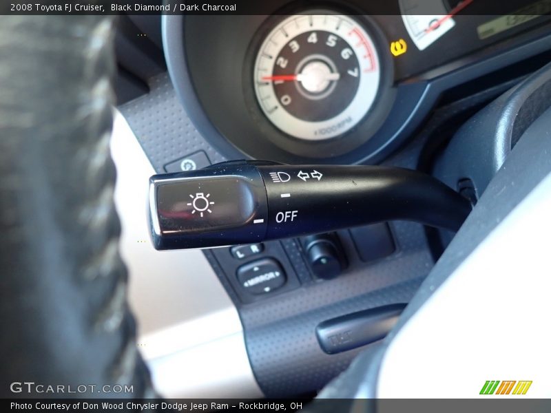 Black Diamond / Dark Charcoal 2008 Toyota FJ Cruiser