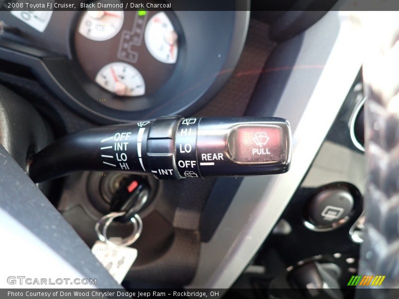 Black Diamond / Dark Charcoal 2008 Toyota FJ Cruiser