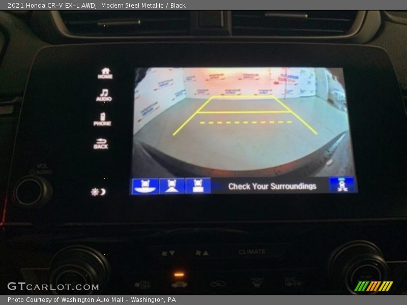 Modern Steel Metallic / Black 2021 Honda CR-V EX-L AWD