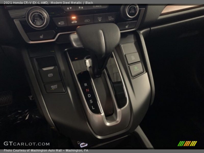 Modern Steel Metallic / Black 2021 Honda CR-V EX-L AWD