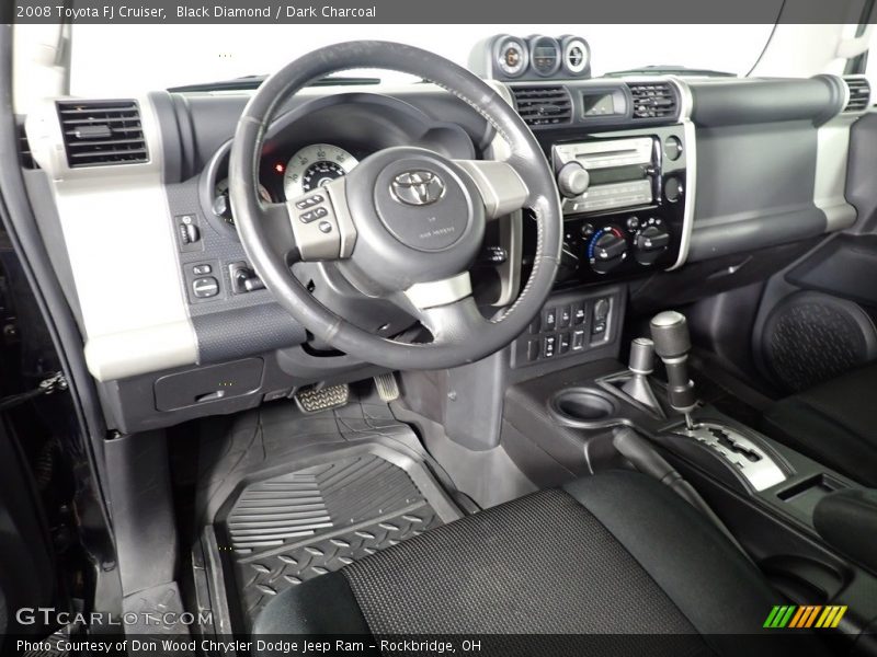 Black Diamond / Dark Charcoal 2008 Toyota FJ Cruiser
