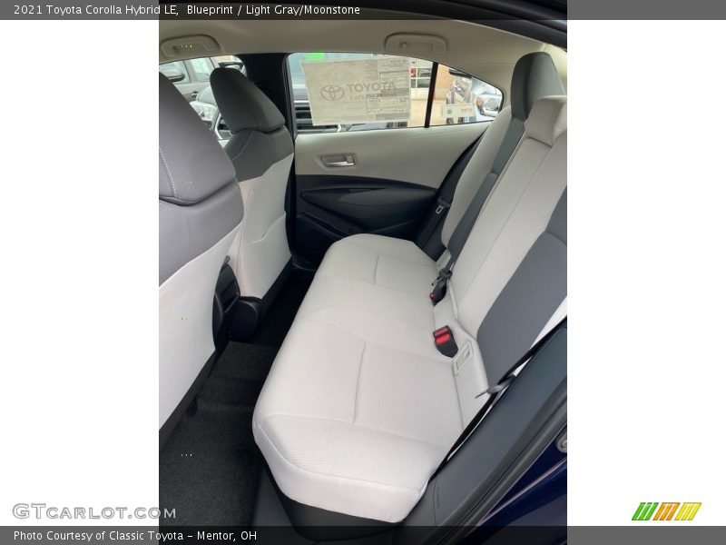 Blueprint / Light Gray/Moonstone 2021 Toyota Corolla Hybrid LE