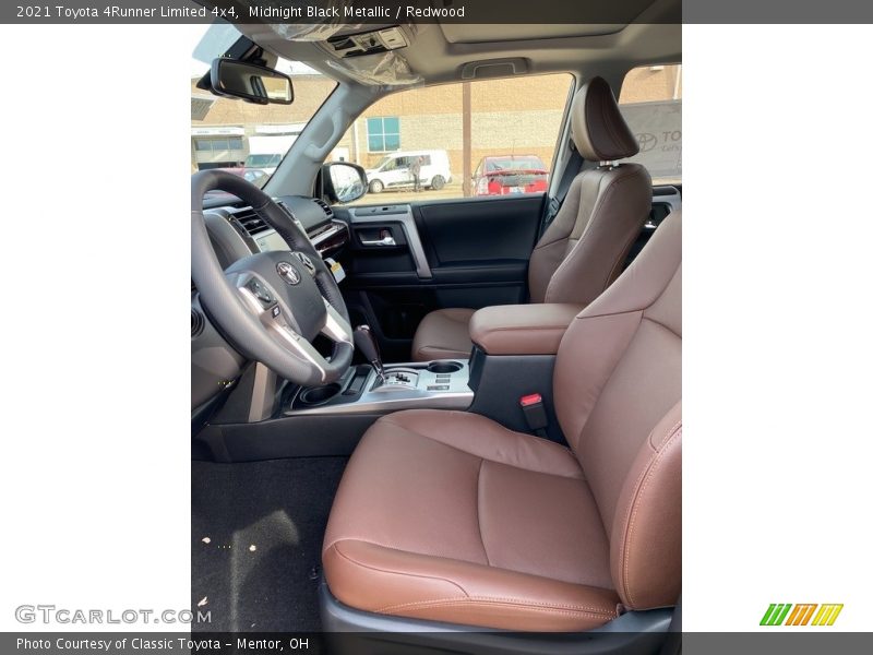Midnight Black Metallic / Redwood 2021 Toyota 4Runner Limited 4x4