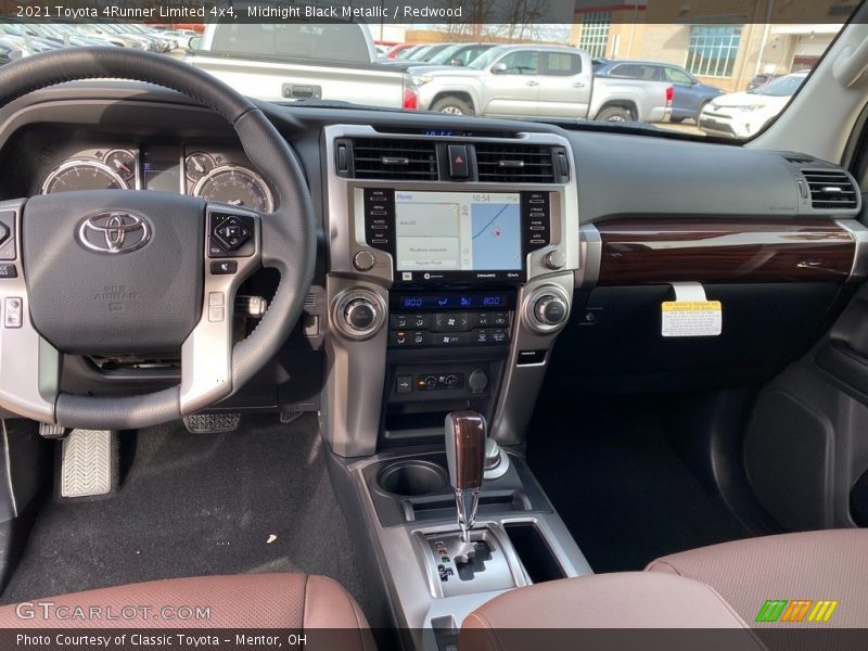 Midnight Black Metallic / Redwood 2021 Toyota 4Runner Limited 4x4