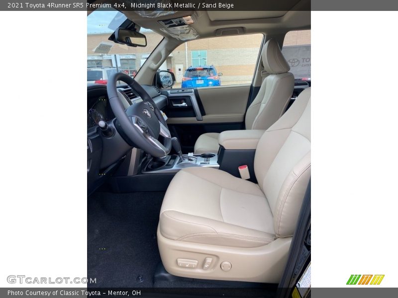 Front Seat of 2021 4Runner SR5 Premium 4x4