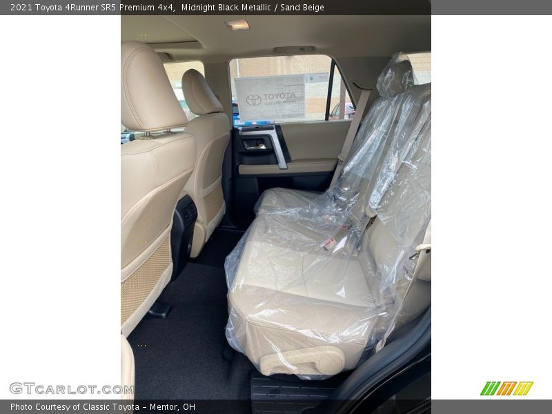 Rear Seat of 2021 4Runner SR5 Premium 4x4