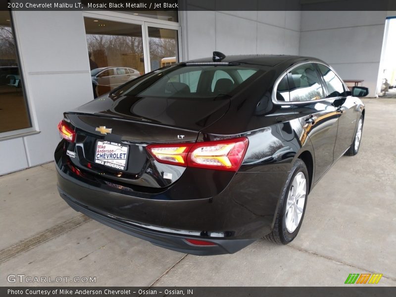 Mosaic Black Metallic / Jet Black 2020 Chevrolet Malibu LT