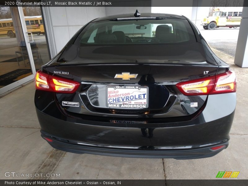 Mosaic Black Metallic / Jet Black 2020 Chevrolet Malibu LT