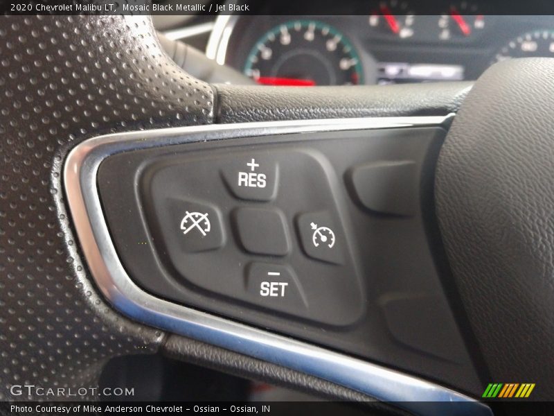 Mosaic Black Metallic / Jet Black 2020 Chevrolet Malibu LT