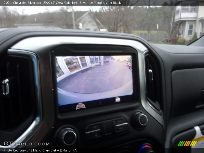 Silver Ice Metallic / Jet Black 2021 Chevrolet Silverado 1500 LT Crew Cab 4x4