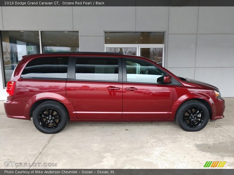Octane Red Pearl / Black 2019 Dodge Grand Caravan GT