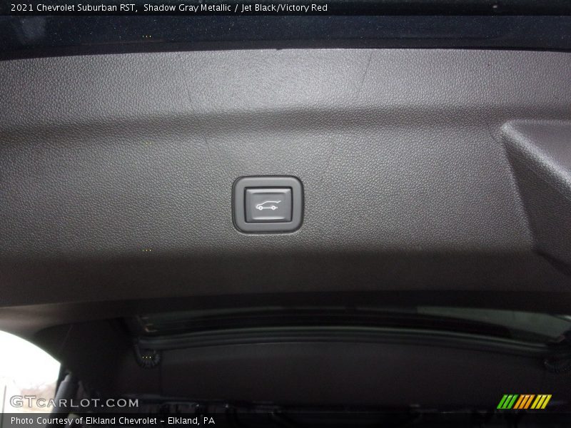 Shadow Gray Metallic / Jet Black/Victory Red 2021 Chevrolet Suburban RST
