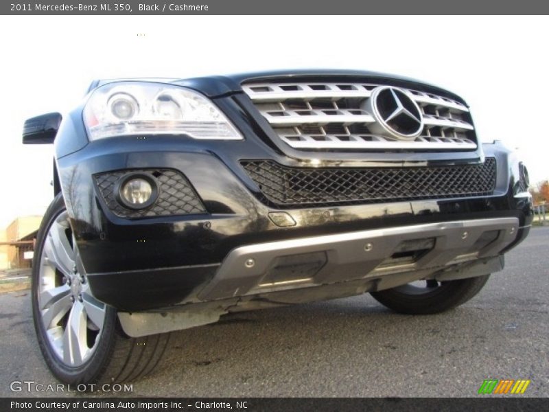 Black / Cashmere 2011 Mercedes-Benz ML 350