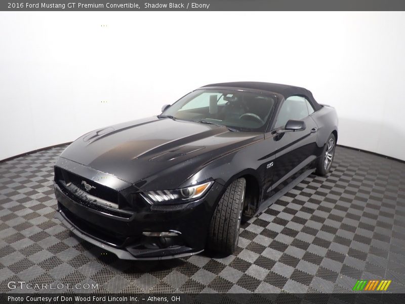 Shadow Black / Ebony 2016 Ford Mustang GT Premium Convertible