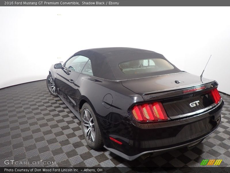 Shadow Black / Ebony 2016 Ford Mustang GT Premium Convertible