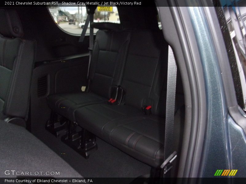 Shadow Gray Metallic / Jet Black/Victory Red 2021 Chevrolet Suburban RST