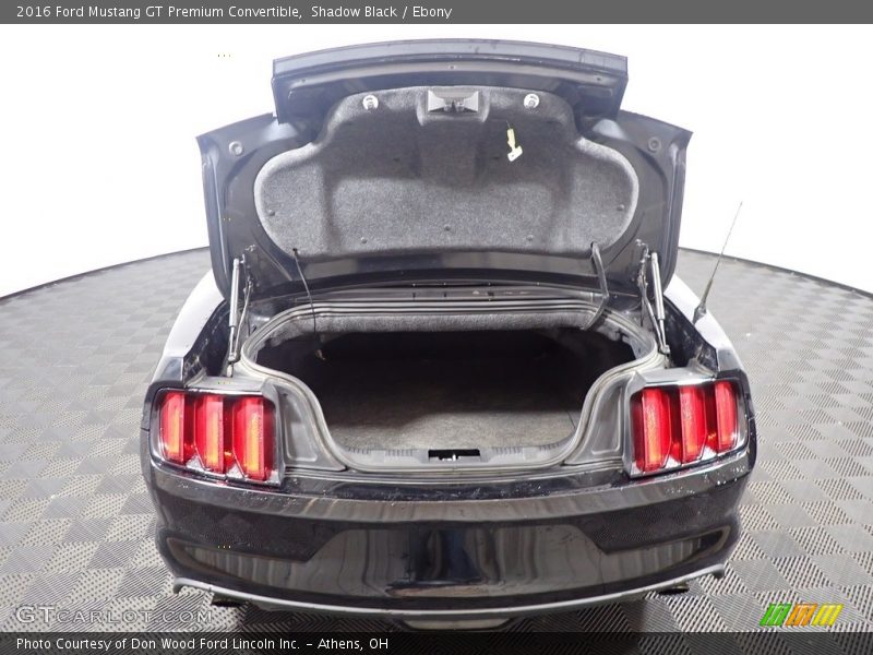Shadow Black / Ebony 2016 Ford Mustang GT Premium Convertible