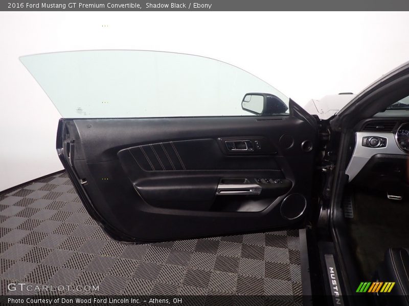 Shadow Black / Ebony 2016 Ford Mustang GT Premium Convertible