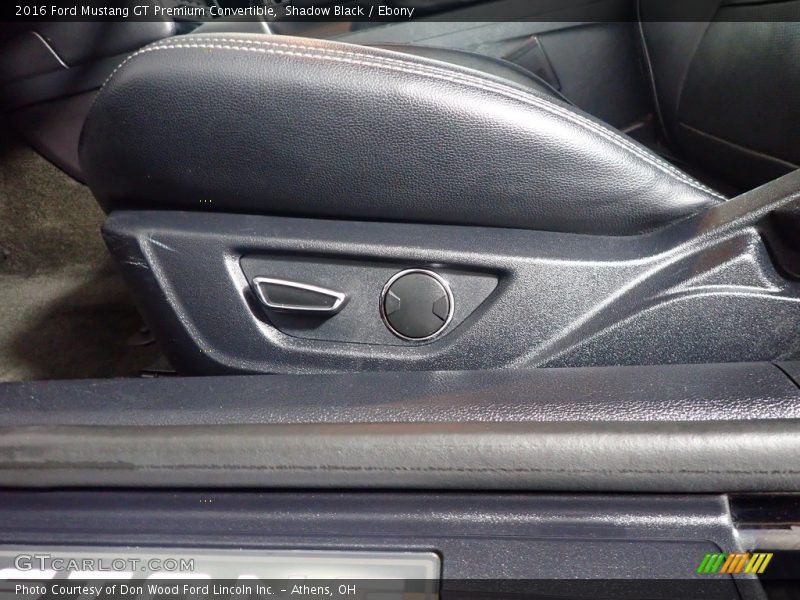 Shadow Black / Ebony 2016 Ford Mustang GT Premium Convertible