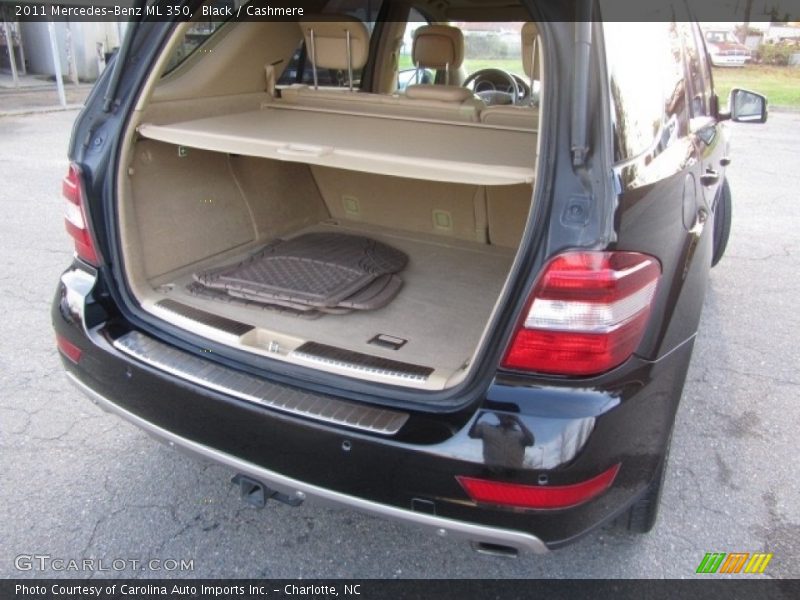 Black / Cashmere 2011 Mercedes-Benz ML 350