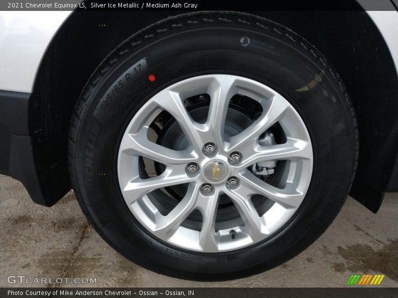 Silver Ice Metallic / Medium Ash Gray 2021 Chevrolet Equinox LS