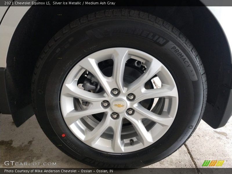 Silver Ice Metallic / Medium Ash Gray 2021 Chevrolet Equinox LS