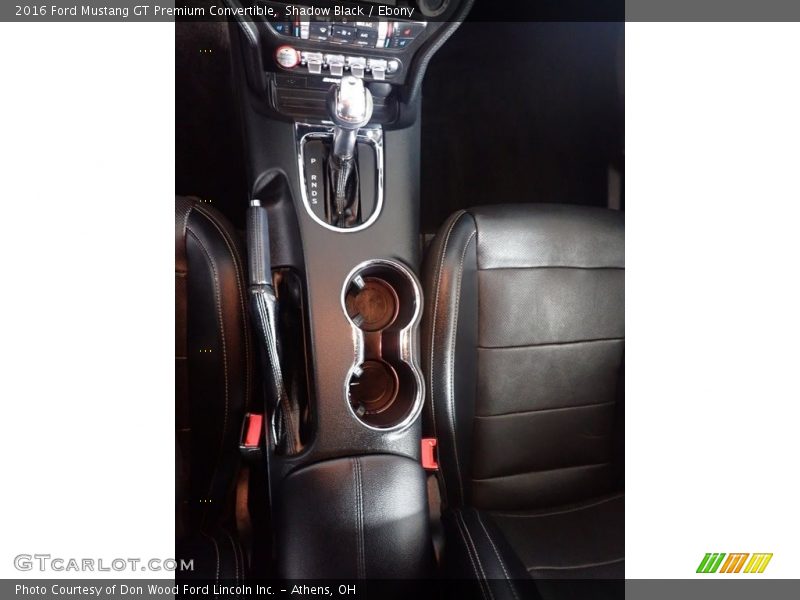 Shadow Black / Ebony 2016 Ford Mustang GT Premium Convertible
