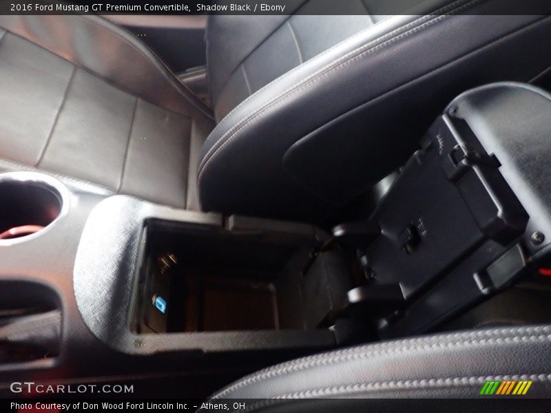 Shadow Black / Ebony 2016 Ford Mustang GT Premium Convertible