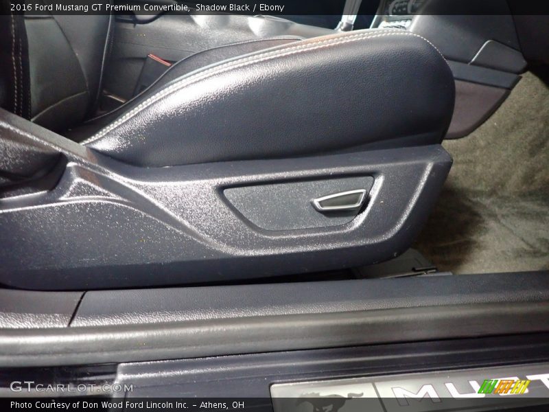 Shadow Black / Ebony 2016 Ford Mustang GT Premium Convertible
