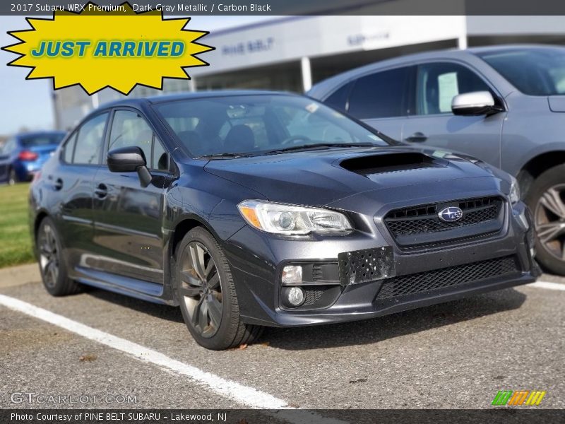 Dark Gray Metallic / Carbon Black 2017 Subaru WRX Premium