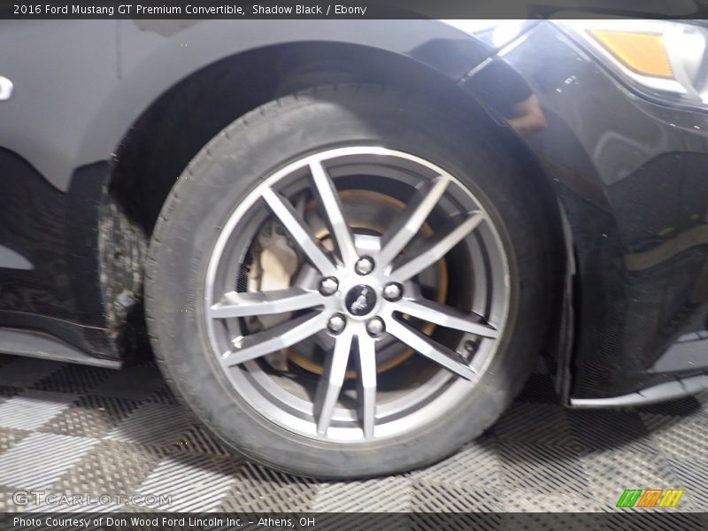 Shadow Black / Ebony 2016 Ford Mustang GT Premium Convertible