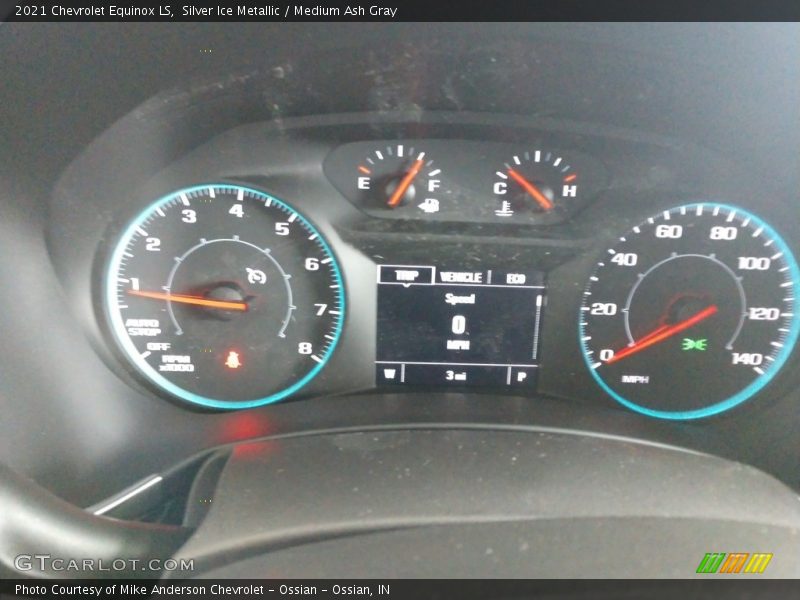 Silver Ice Metallic / Medium Ash Gray 2021 Chevrolet Equinox LS