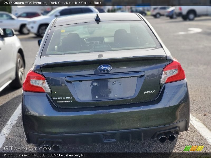 Dark Gray Metallic / Carbon Black 2017 Subaru WRX Premium