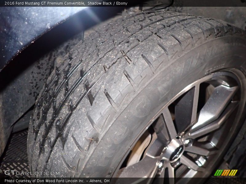 Shadow Black / Ebony 2016 Ford Mustang GT Premium Convertible