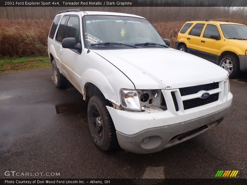 Toreador Red Metallic / Dark Graphite 2001 Ford Explorer Sport 4x4