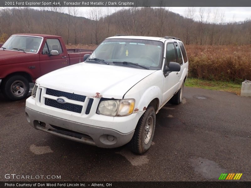 Toreador Red Metallic / Dark Graphite 2001 Ford Explorer Sport 4x4