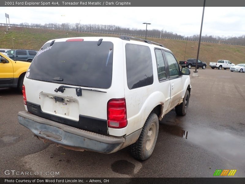 Toreador Red Metallic / Dark Graphite 2001 Ford Explorer Sport 4x4