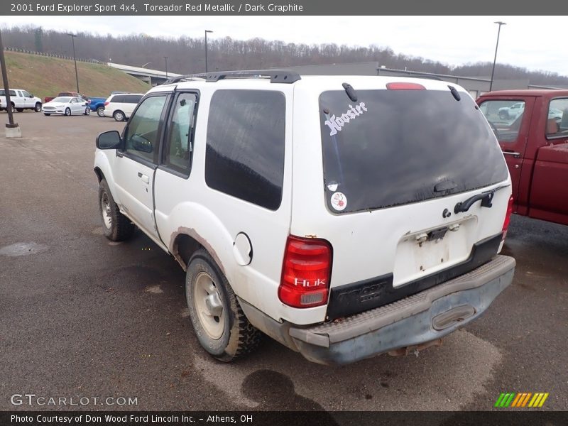Toreador Red Metallic / Dark Graphite 2001 Ford Explorer Sport 4x4