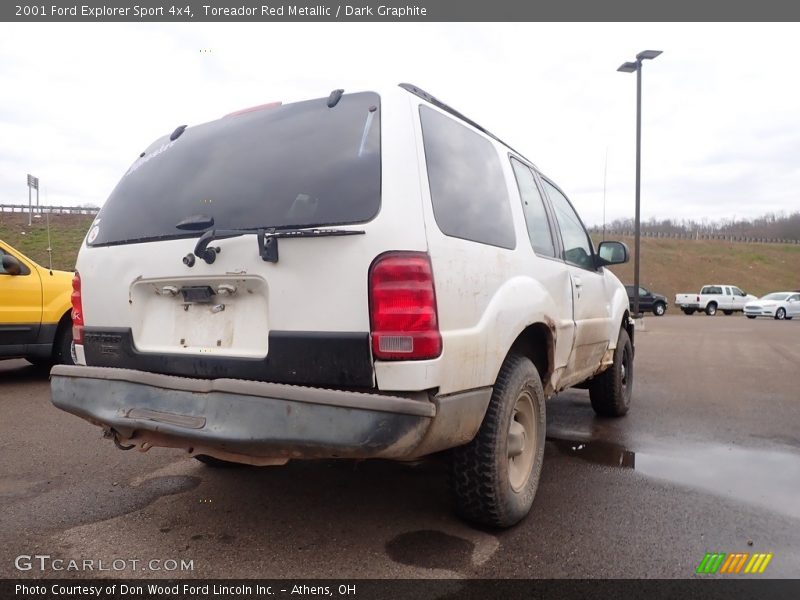 Toreador Red Metallic / Dark Graphite 2001 Ford Explorer Sport 4x4
