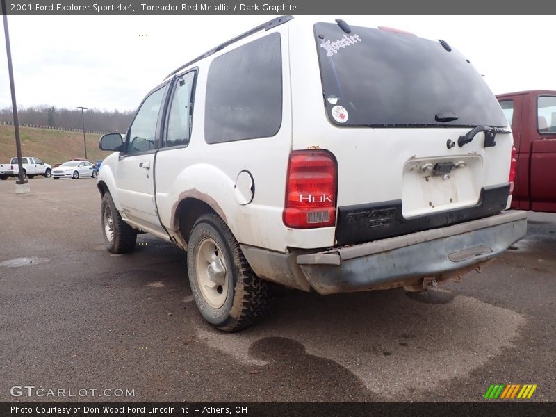Toreador Red Metallic / Dark Graphite 2001 Ford Explorer Sport 4x4