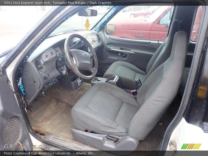 Toreador Red Metallic / Dark Graphite 2001 Ford Explorer Sport 4x4