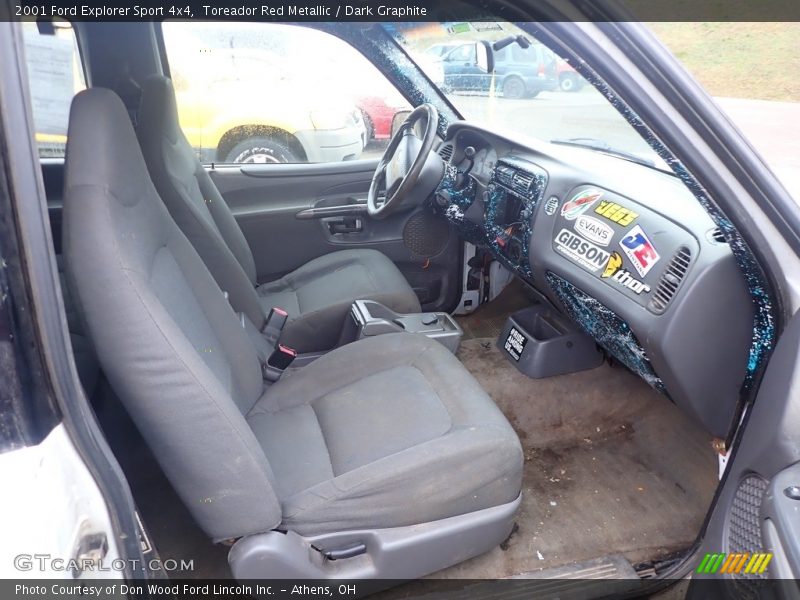 Toreador Red Metallic / Dark Graphite 2001 Ford Explorer Sport 4x4