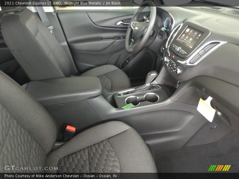 Midnight Blue Metallic / Jet Black 2021 Chevrolet Equinox LT AWD