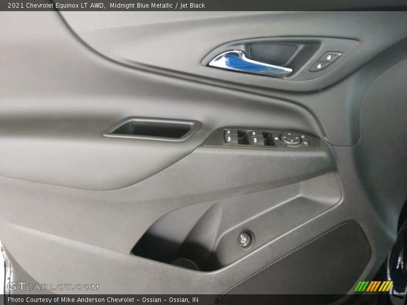 Midnight Blue Metallic / Jet Black 2021 Chevrolet Equinox LT AWD