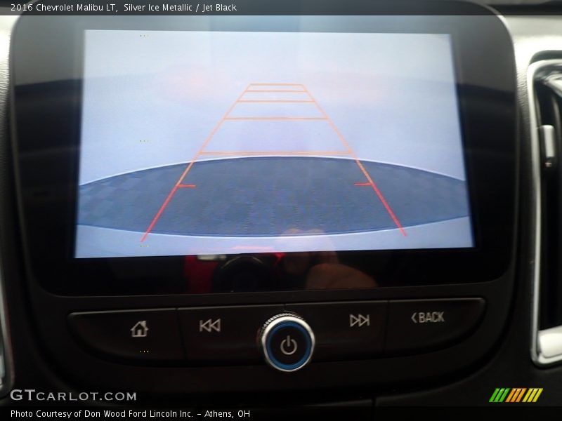 Silver Ice Metallic / Jet Black 2016 Chevrolet Malibu LT
