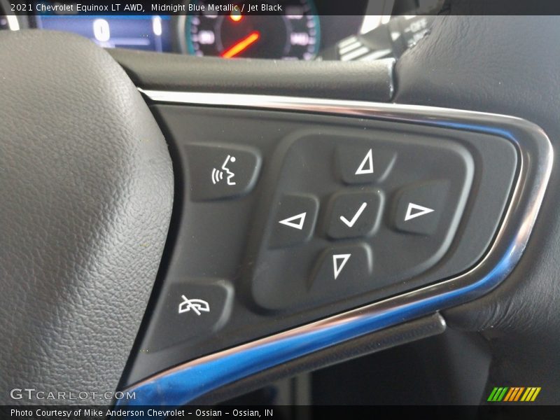Midnight Blue Metallic / Jet Black 2021 Chevrolet Equinox LT AWD