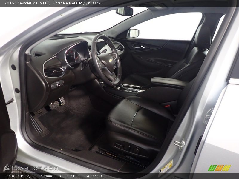 Silver Ice Metallic / Jet Black 2016 Chevrolet Malibu LT