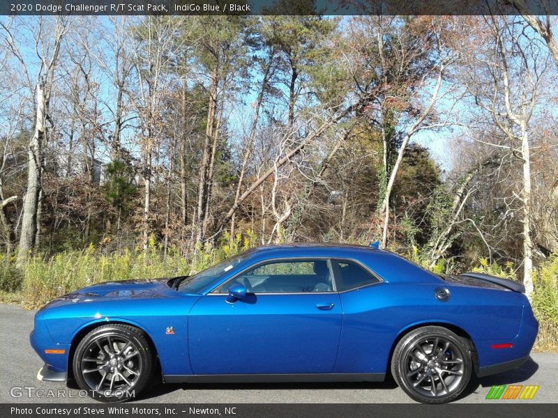 IndiGo Blue / Black 2020 Dodge Challenger R/T Scat Pack