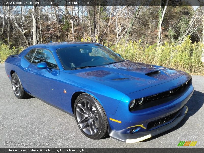 IndiGo Blue / Black 2020 Dodge Challenger R/T Scat Pack